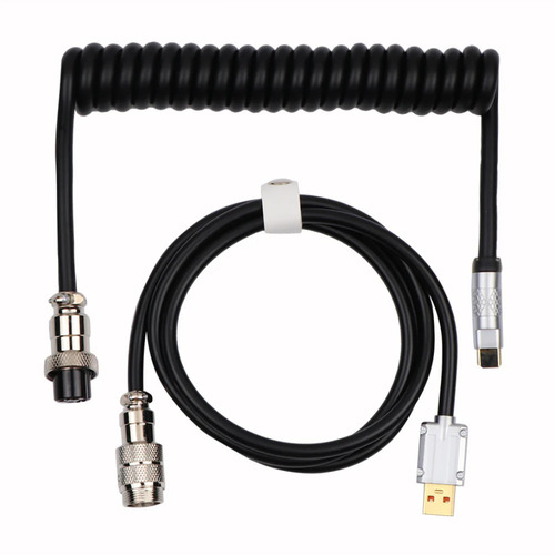 Durable Coiled Printer Cable